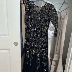 Adrianna Papell beaded gown